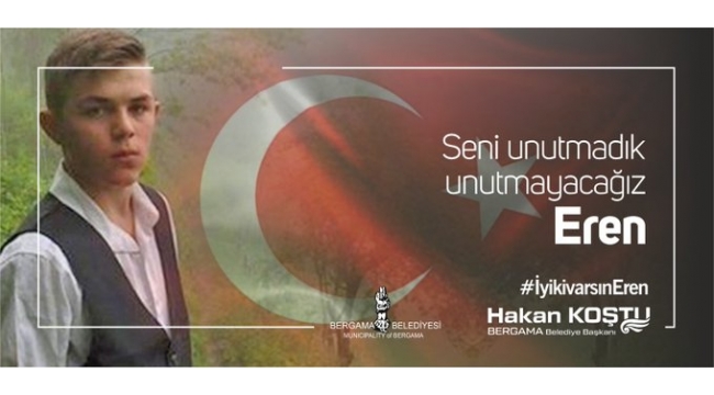 Teröre kurban giden Eren Bülbül'ün ismi Bergama'da yaşayacak