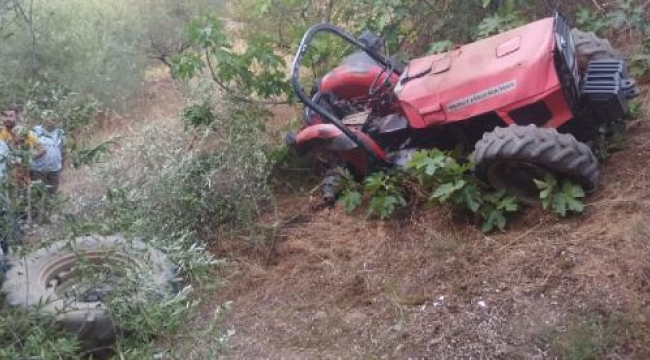 Traktörle dereye yuvarlanan çocuk yaşamını yitirdi