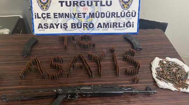 Uzun namlulu silah ile 496 adet mermi ele geçirildi