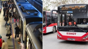 Ve İzmir'de ulaşıma beklenen zam yapıldı