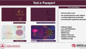 Yeni pasaportlar 25 Ağustos'ta basılıyor