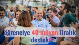 10 bin üniversite öğrencisine 40 milyon liralık destek