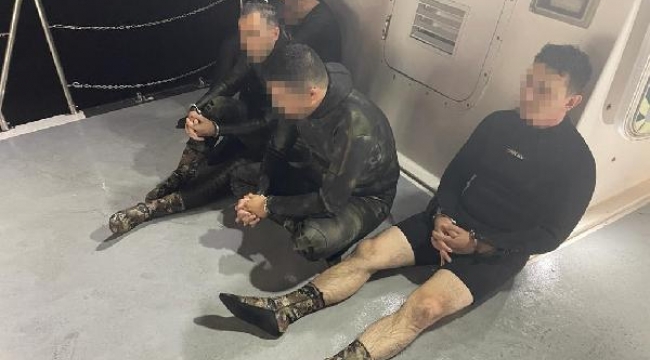4 eski asker Yunanistan'a kaçarken yakalandı