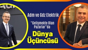 Adm ve Gdz Elektrik, "Gelişmekte Olan Pazarlar"da dünya üçüncüsü
