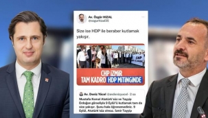 AK Parti İzmir'den CHP'li Yücel'e ardı ardına fotoğraflı cevap