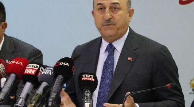 Bakan Çavuşoğlu: Elimiz kolumuz bağlı kalmayız