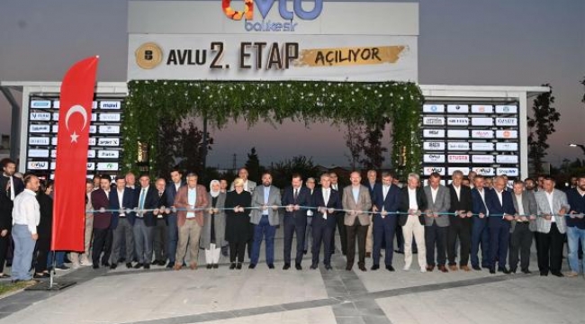 Balıkesir'de "Avlu 2. Etap" açıldı