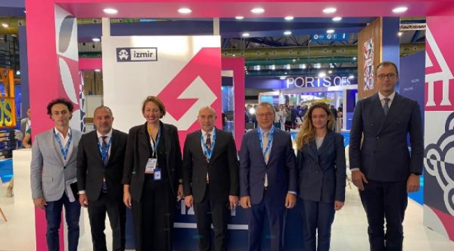 Başkan Soyer İspanya'da kruvaziyer turizmi için İzmir'i tanıtıyor