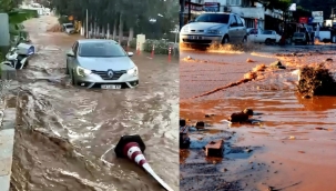 Bodrum'da isale hattı 1 yılda 7 kez patladı