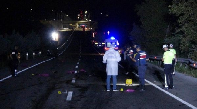 Çanakkale'de otomobilin çarptığı kadın öldü