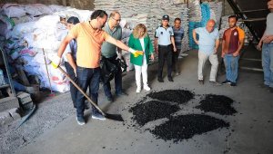 Denizli Büyükşehir Belediyesi'nden kömür satış noktalarına denetim