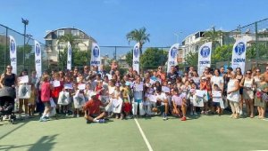 Didim'de tenis eğitimleri tamamlandı