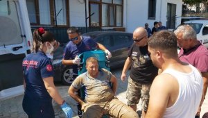 Göçükte, toprak altında kalan 2 işçi kurtarıldı