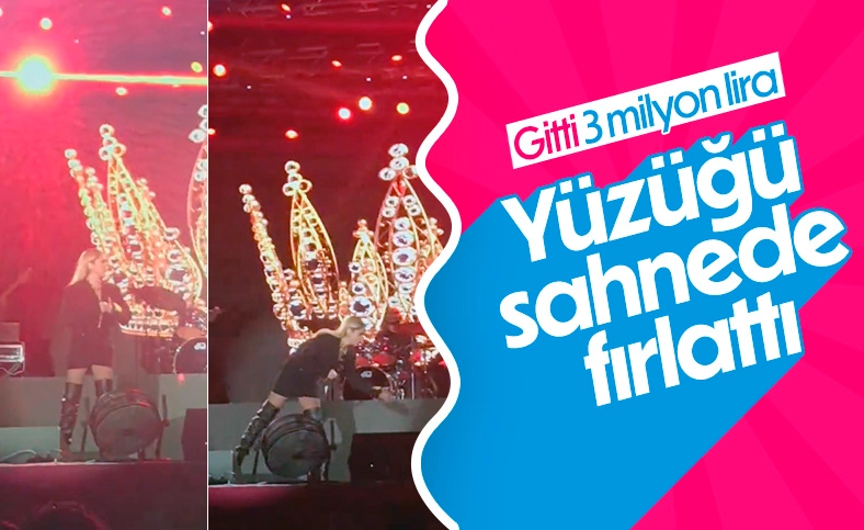 Hadise 3 milyon liralık yüzüğü mü attı?