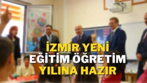 İzmir yeni eğitim öğretim yılına hazır