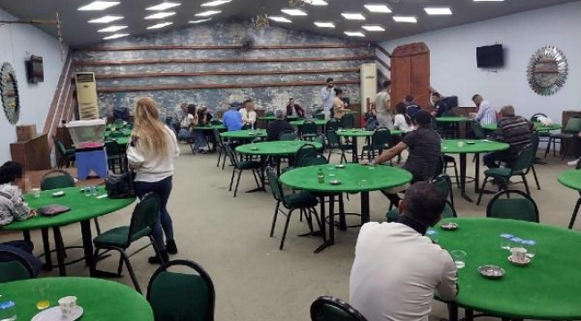 İzmir'de kumar oynayan 91 kişiye 165 bin 529 lira ceza