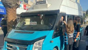 İzmir'de minibüslere denetim