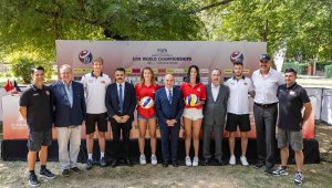 İzmir'de U19 Dünya Plaj Voleybolu Şampiyonası'na geri sayım