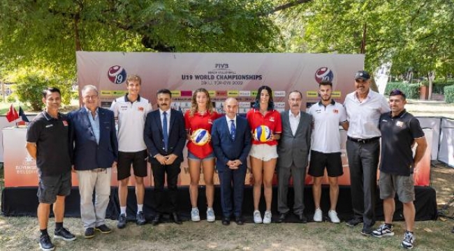 İzmir'de U19 Dünya Plaj Voleybolu Şampiyonası'na geri sayım