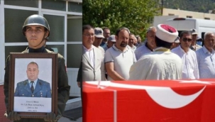 Kara yoluna düşen yelken kanatta ölen emekli astsubay, toprağa verildi