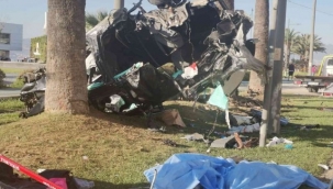 Karşıyaka'da feci kaza: 2 ölü, 1 yaralı