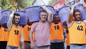 Kelter yarışmacıları birincilik için koştular