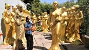 Kente 59 Venüs heykeli dikilecek