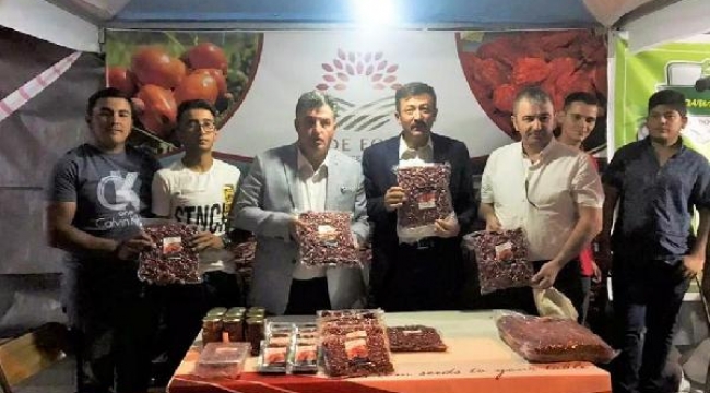 Kınık kuru domatesi için coğrafi işaret tescil töreni düzenlendi