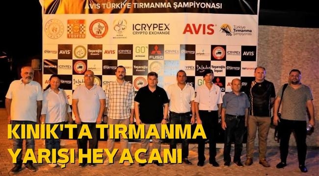 KINIK'TA TIRMANMA YARIŞI HEYACANI