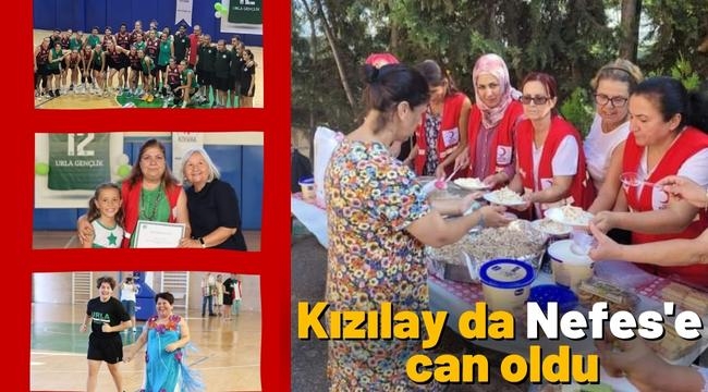 Kızılay da Nefes'e can oldu