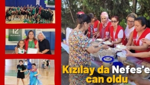 Kızılay da Nefes'e can oldu