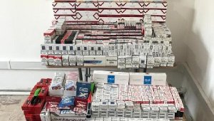 Manisa'da kaçak sigara operasyonu
