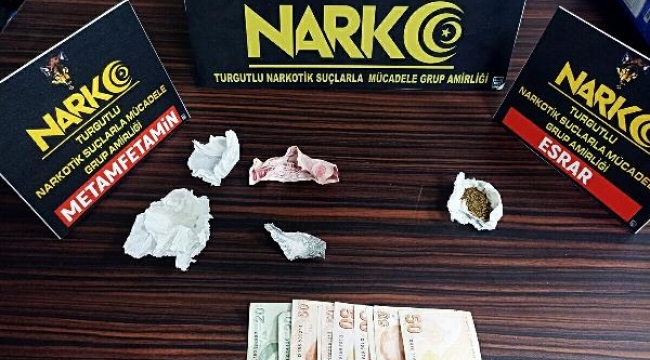 Manisa'da uyuşturucu ticaretine 2 tutuklama
