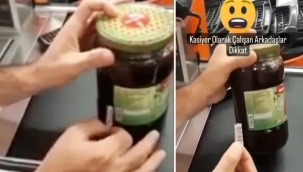 Markette 100 liralık ürüne 275 kuruşluk barkod yapıştırdı! Hileyi kasiyer yakaladı