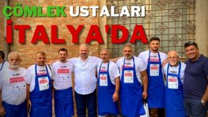 Menemenli çömlek ustaları İtalya'daki festivalde yarıştı