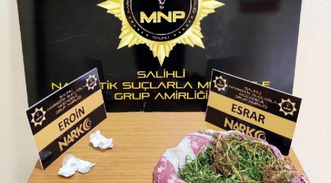 Salihli'de uyuşturucu operasyonu: 3 tutuklama