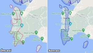 Seferihisar'da üç bölge ormandan çıkarıldı