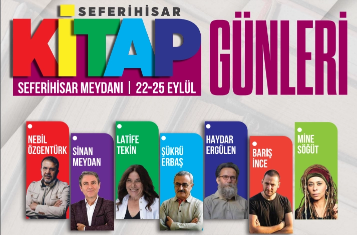 Seferihisar Kitap Günleri 22 Eylül'de başlıyor! 4 gün sürecek