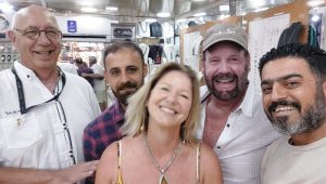 Ünlü oyuncu Chuck Norris Kuşadası'nda