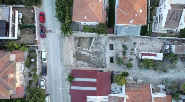 Urla İskele'de her evin altı antik kent