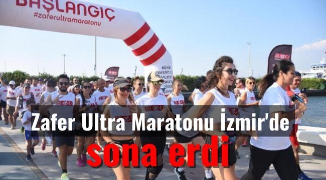 Zafer Ultra Maratonu İzmir'de sona erdi 