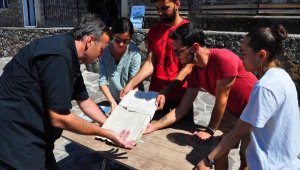 Aigai Antik Kenti'nde bulunan 1800 yıllık yazıtın sırrı ortaya çıktı