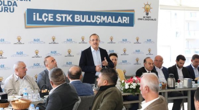 AK Parti İzmir'den, 30 ilçede eş zamanlı üye ziyareti