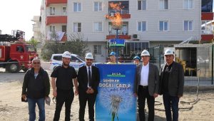 Altınkum ve İkizçay'a ilk doğal gaz verildi! Kazılan sokaklar tamir edilecek