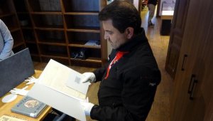 Atatürk'ün Çanakkale Savaşları'nda yazdığı emir sergilendi