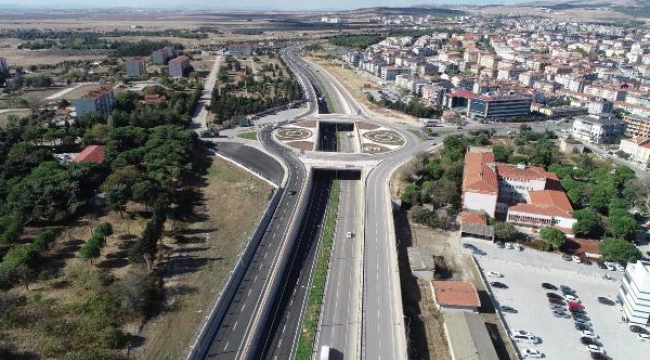 Balıkesir Büyükşehir Belediyesi Bandırma'ya katlı kavşaklar kazandırdı