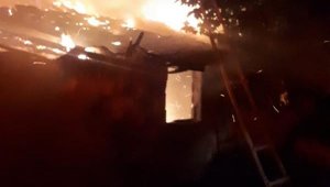 Balıkesir'de ahırda çıkan yangında 3 küçükbaş hayvan öldü