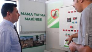 Belediyeden sokak hayvanları için mama üretimi
