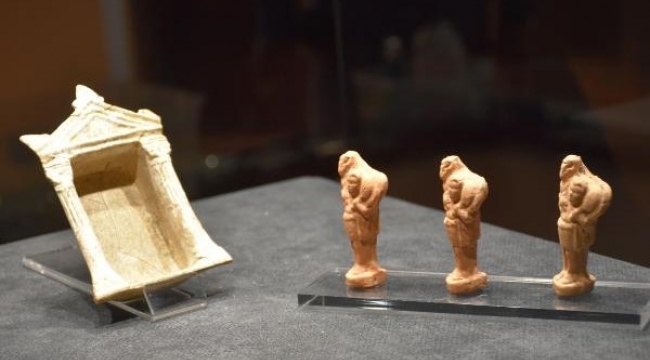 Binlerce yıllık tapınak sunuları, ilk kez sergide