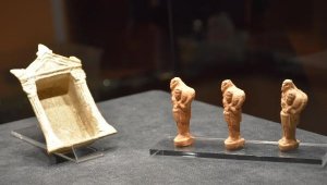 Binlerce yıllık tapınak sunuları, ilk kez sergide